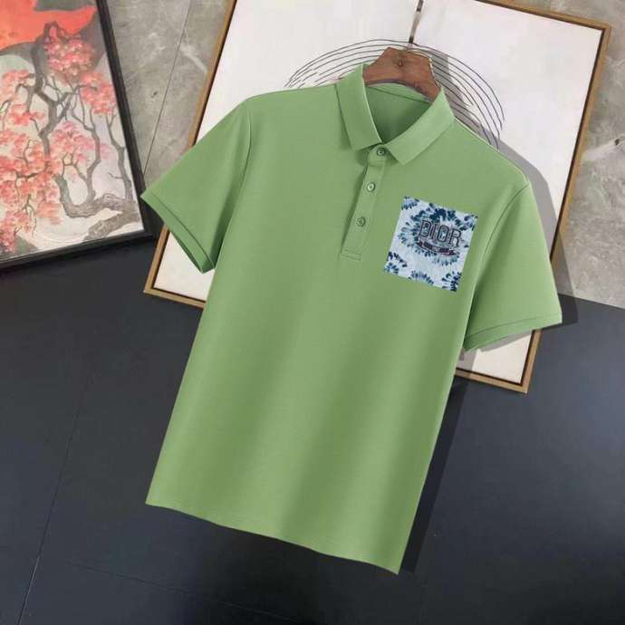 Dior Polo Shirt Short _SKUDiorM-4XL11Ln2220071